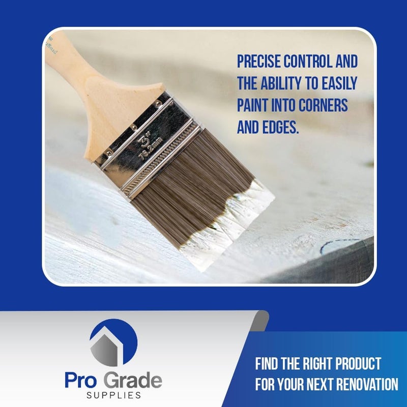 Pro-Grade - Paint Brushes - 2Pk - Paint Brush Set - Image 4